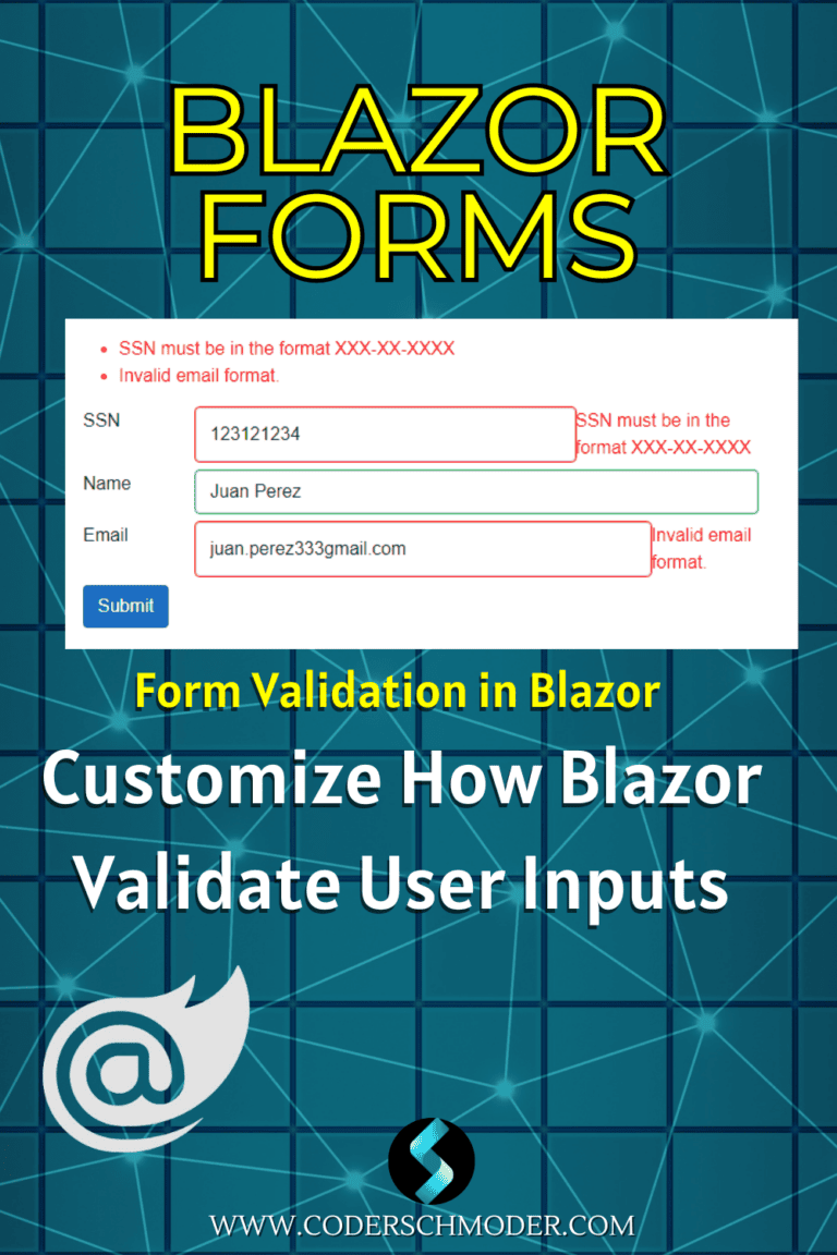 Blazor Form Validation